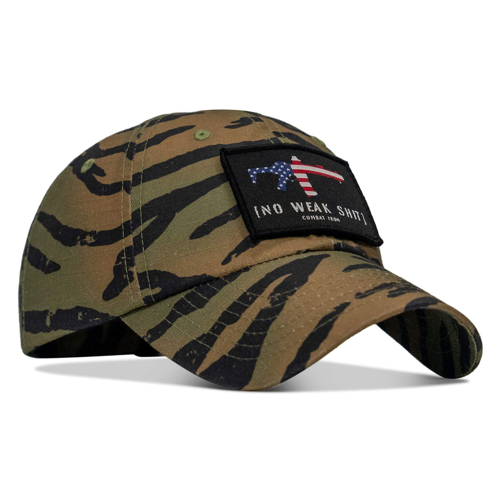 No Weak Shit USA Patch Ripstop Tactical Hat