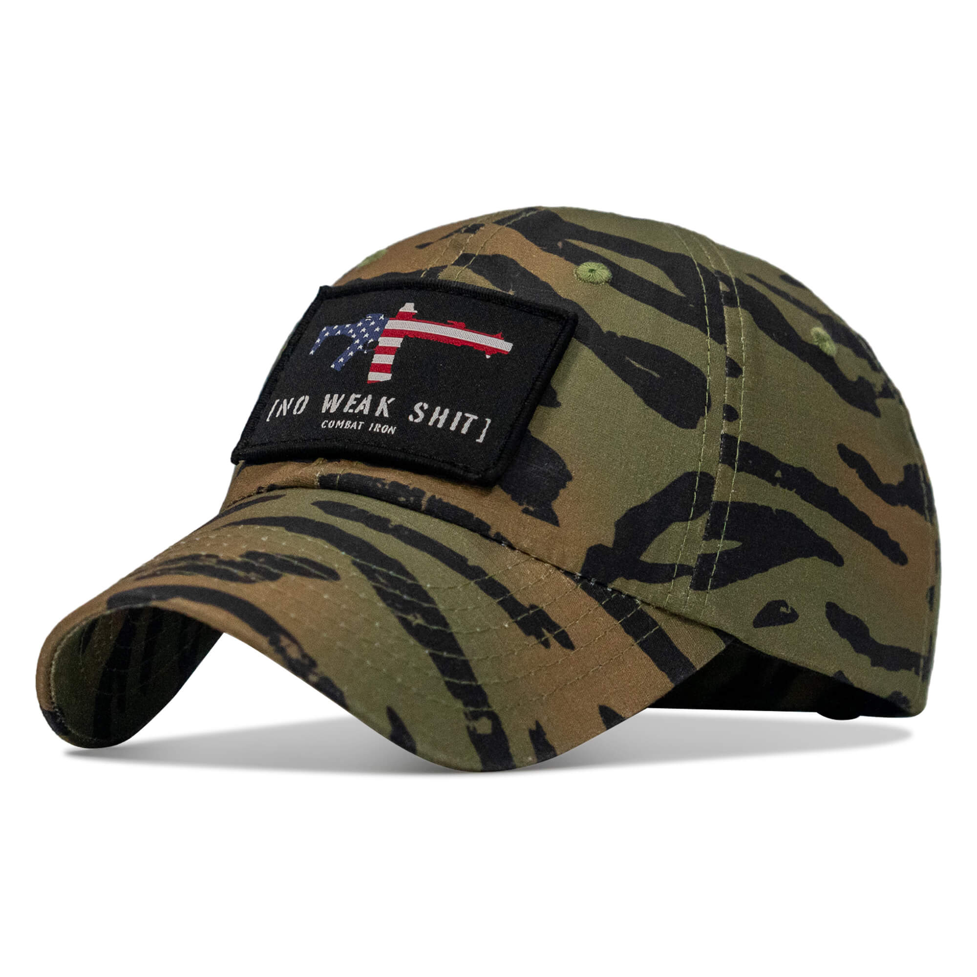 No Weak Shit USA Patch Ripstop Tactical Hat