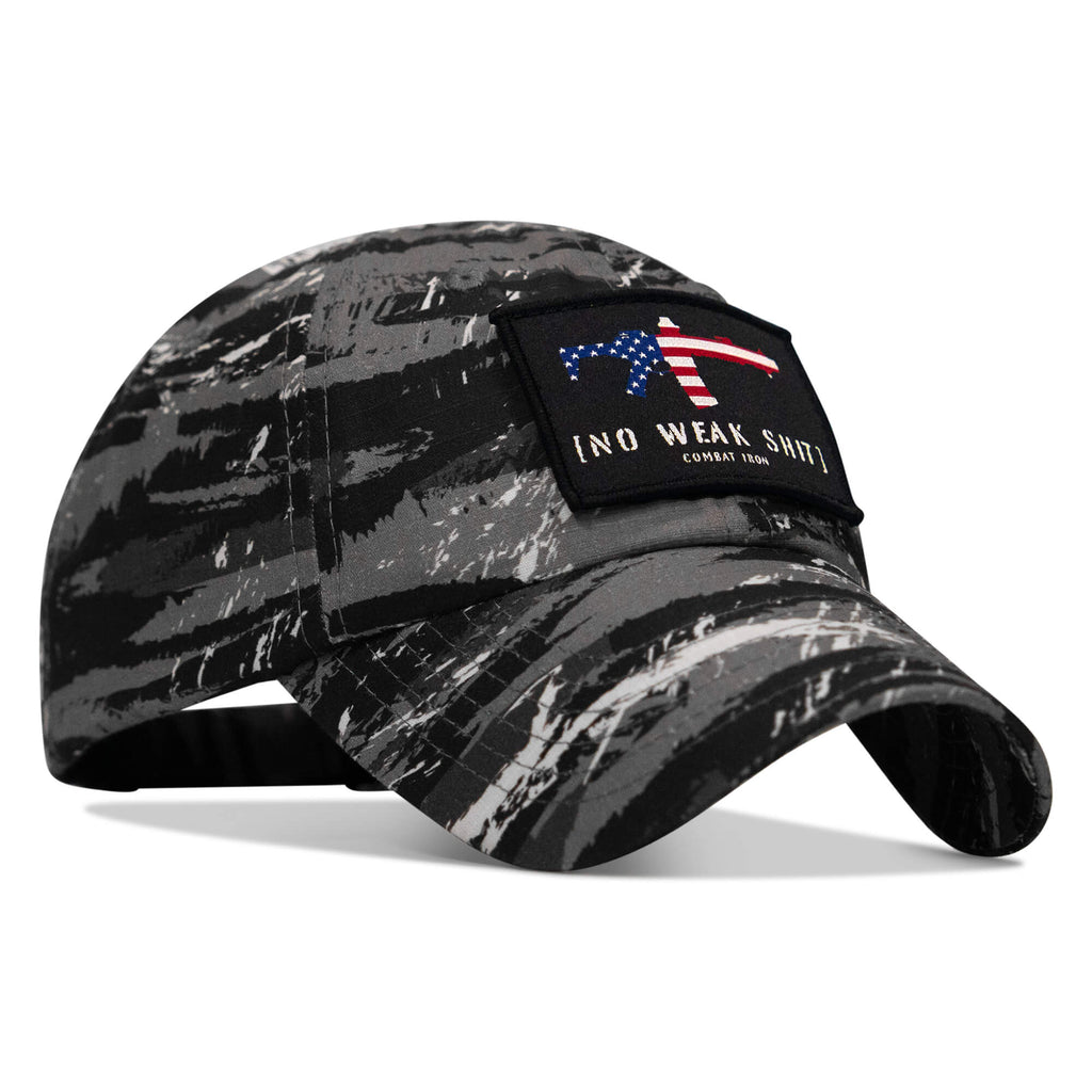 No Weak Shit USA Patch Ripstop Tactical Hat