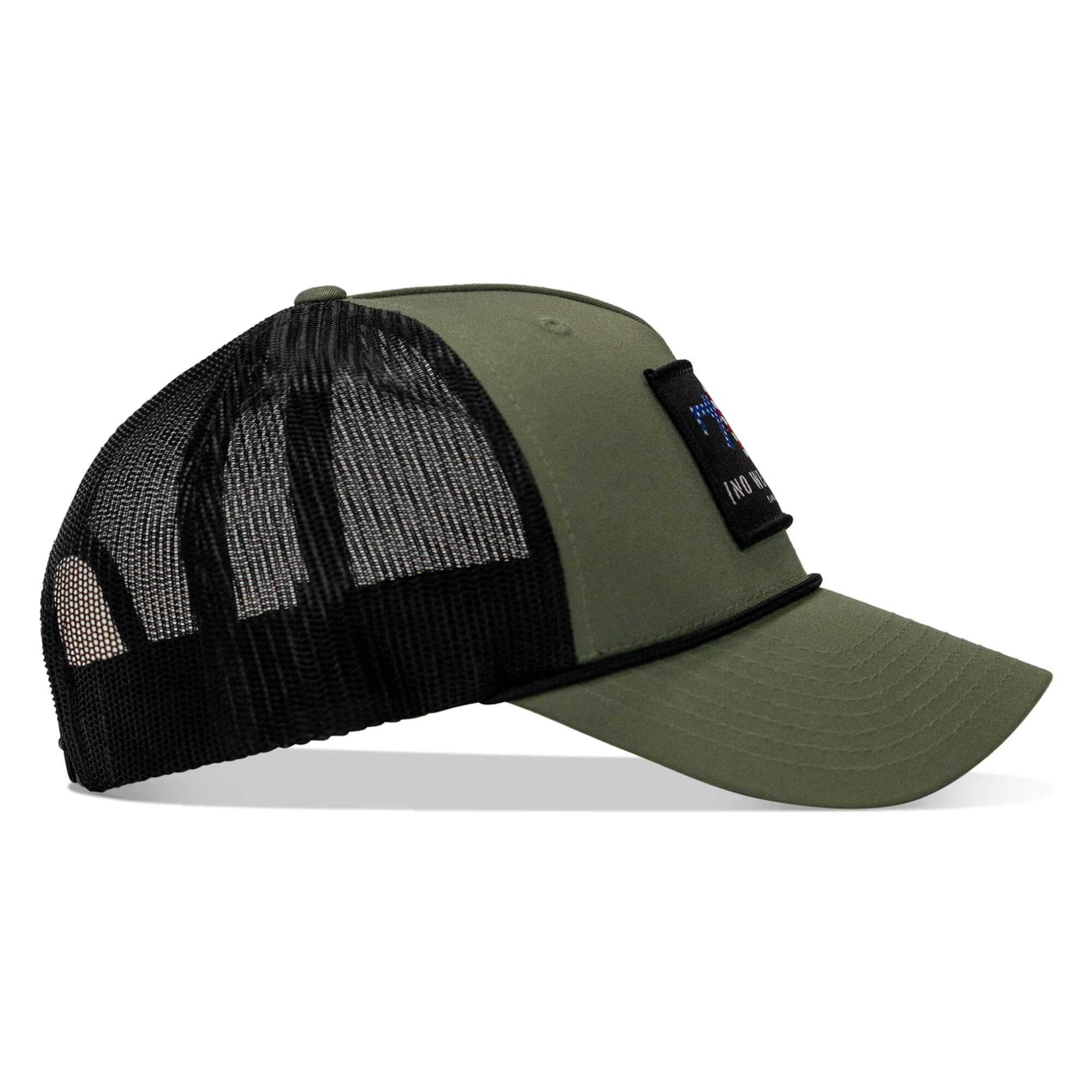 No Weak Shit Patch Rope Snapback Hat