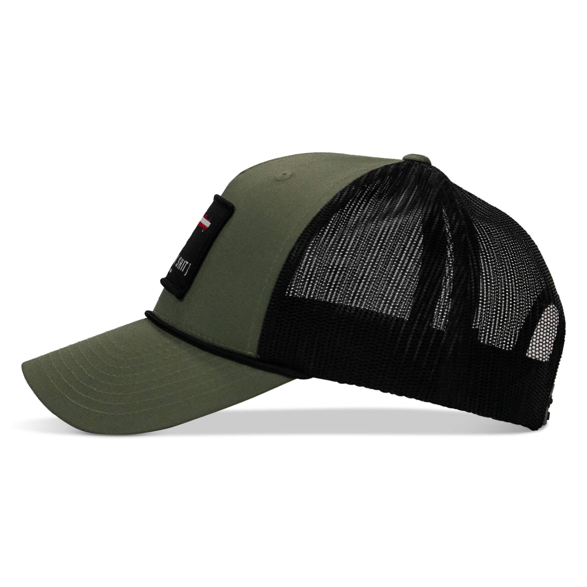 No Weak Shit Patch Rope Snapback Hat