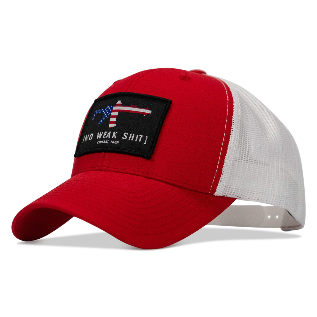 No Weak Shit Patch Snapback Hat