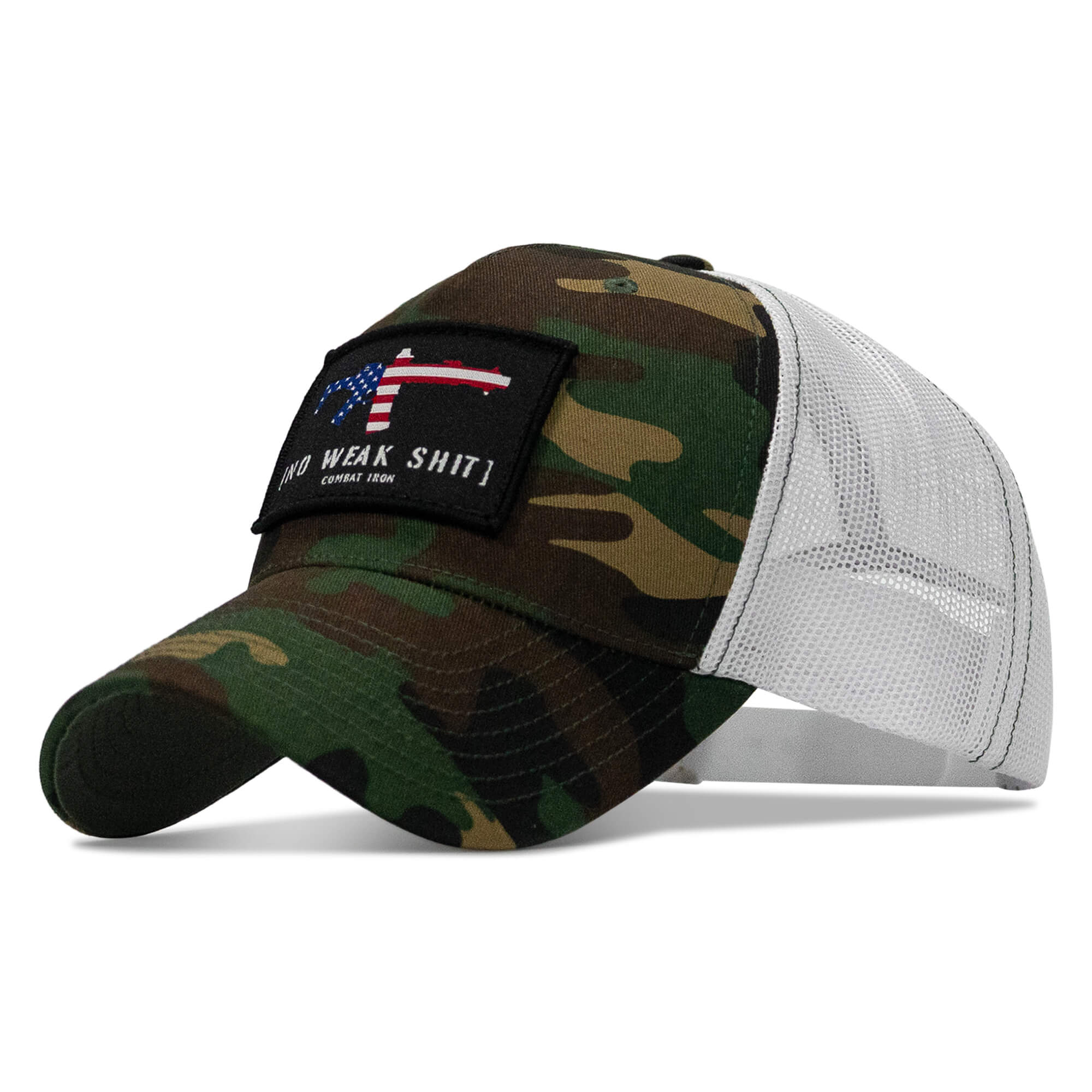No Weak Shit Patch Snapback Hat
