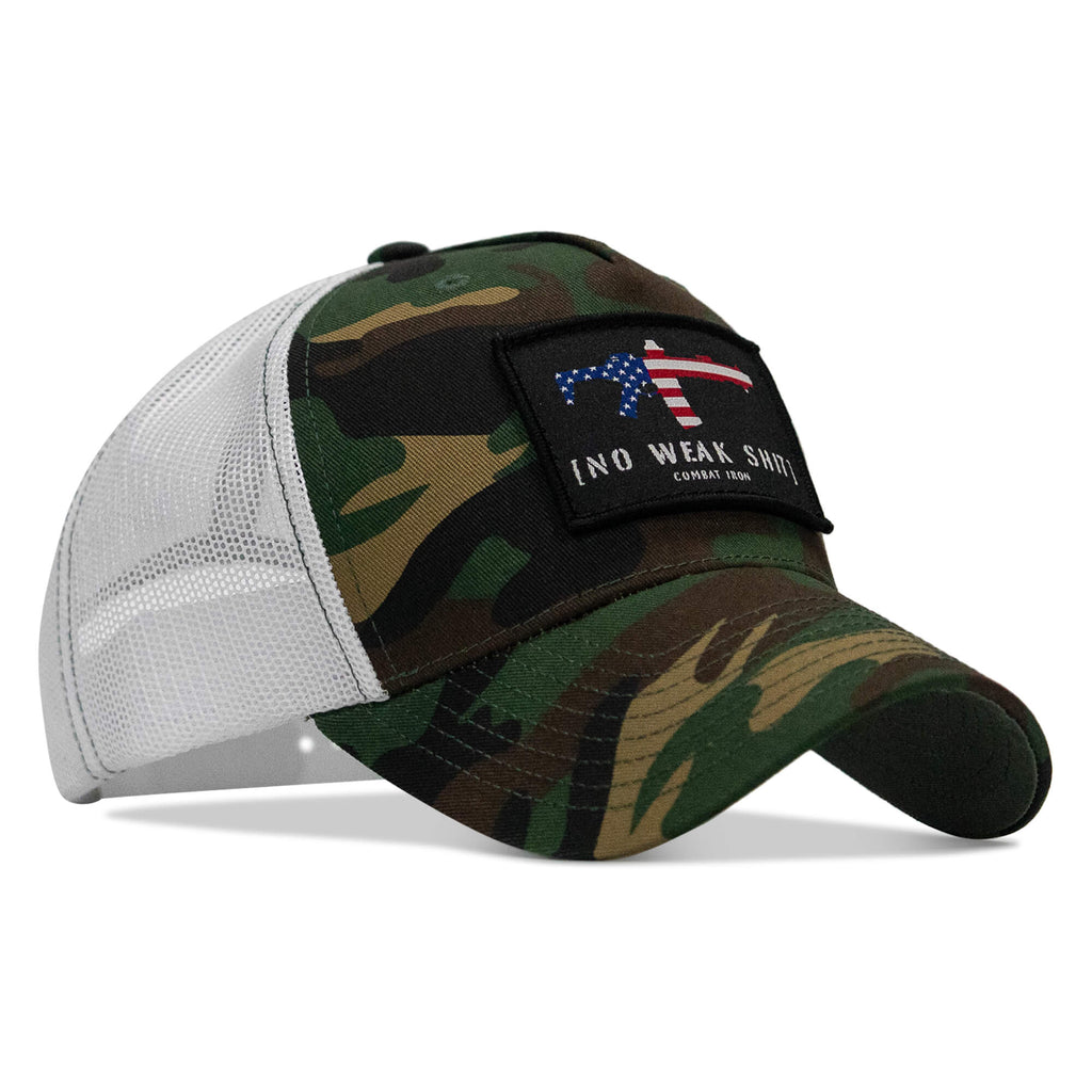 No Weak Shit Patch Snapback Hat