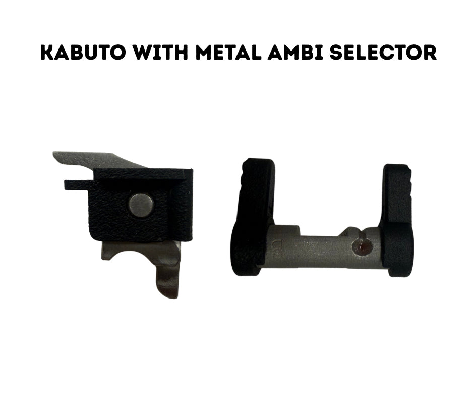 Kabuto FRT – Metal Ambi Selector | AR-15 & PCC | USA Made | In Stock