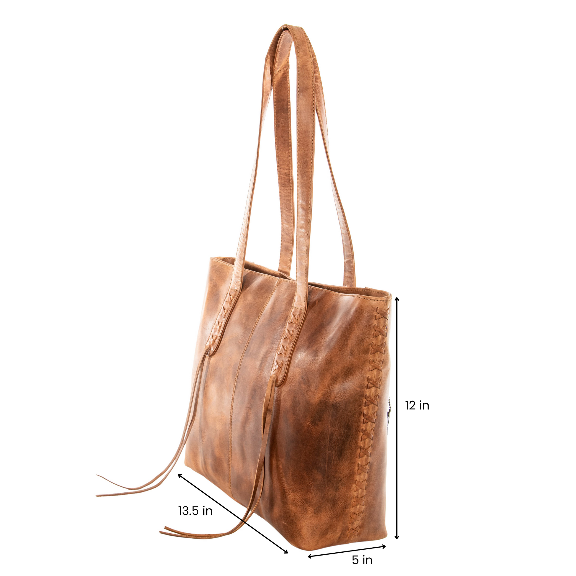 Concealed Carry Norah Leather Tote by Lady Conceal
