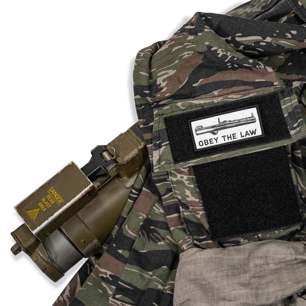 Obey The Law AT4 Velcro Patch