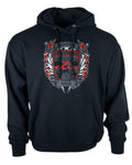 Closeout- Orange County Choppers Collaboration "Warrior" Unisex Black Hoodie