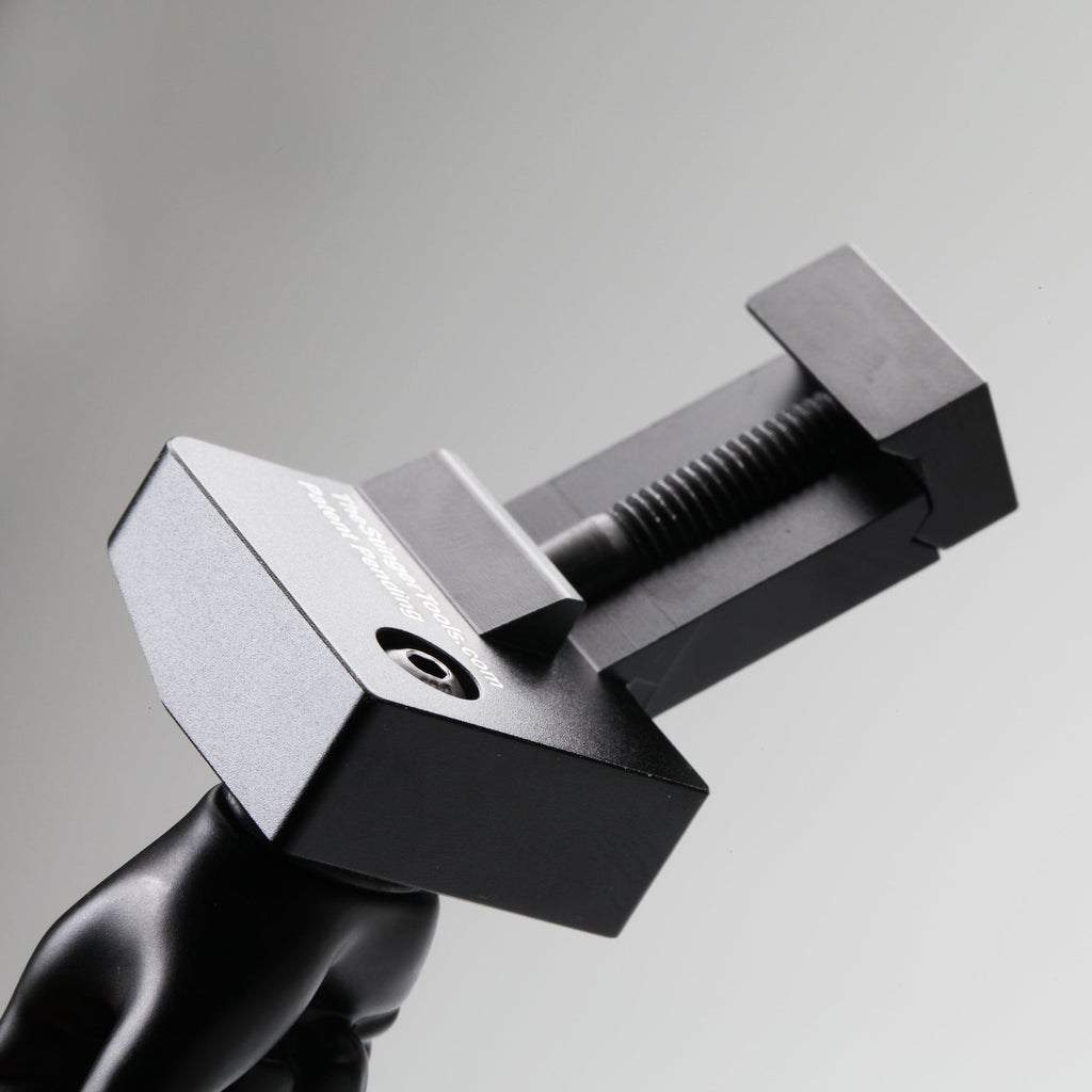 Black Color Novelty Finger Iron Sight Set - Offset 45 Degree (Middle Finger & OK Hand)