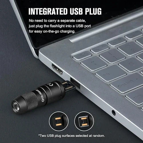 OLIGHT IMINI2BK imini 2 Rechargeable Mini Flashlight - Black