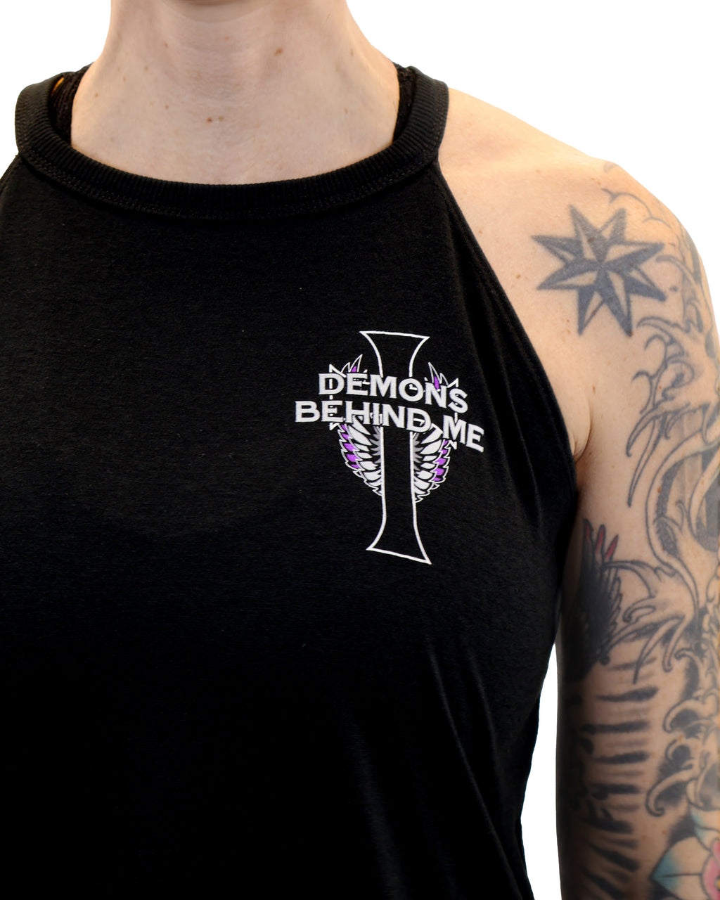 Women's OLD ME IS DEAD Rocker Tank Top