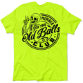 Old Balls Club - Safety Yellow Hi-Vis T-Shirt