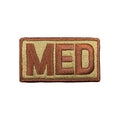 U.S. Air Force Medical MED Fully Embroidered Brassard With Hook Fastener (each)
