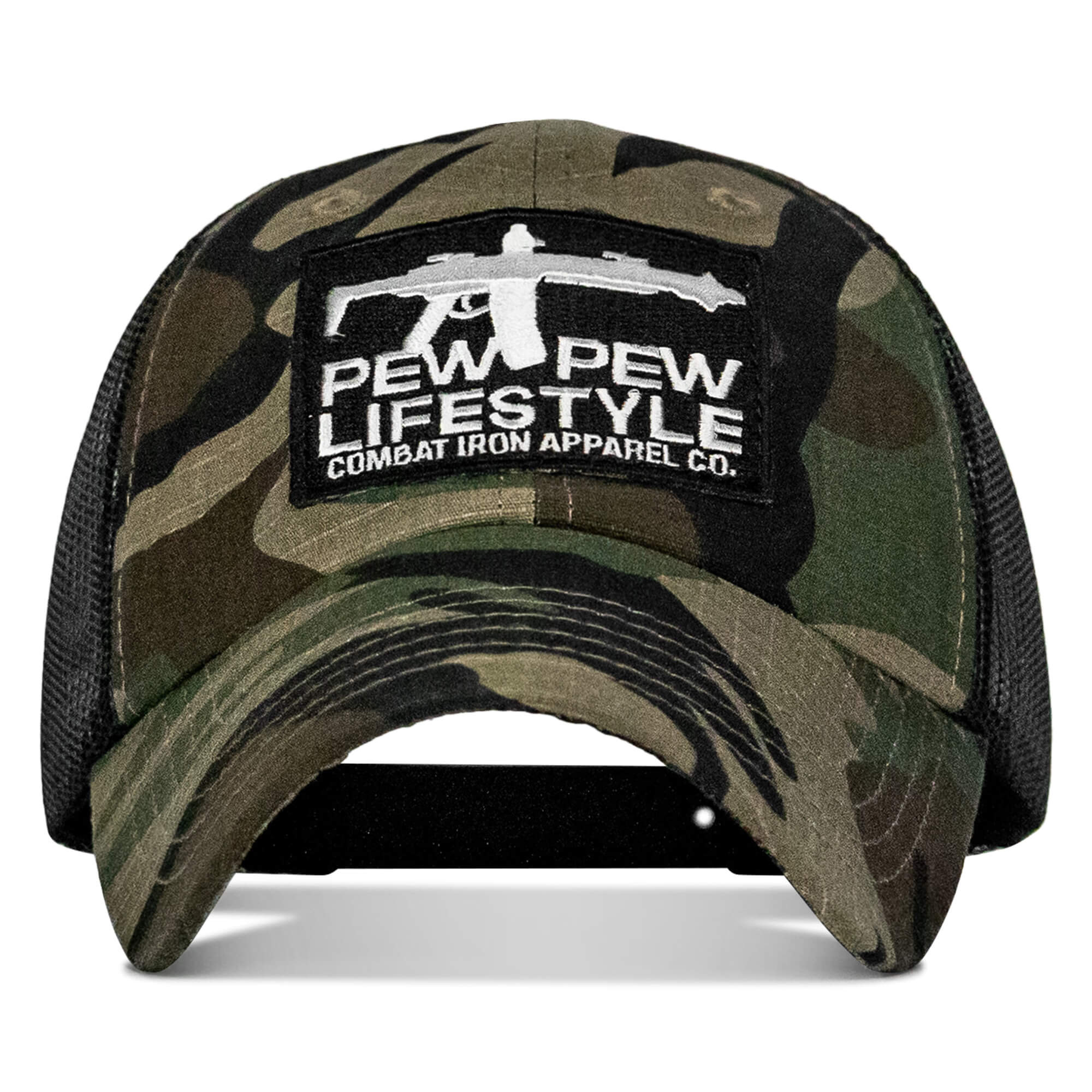 Ripstop PEW PEW LIFESTYLE Patch Low Profile Snapback Hat
