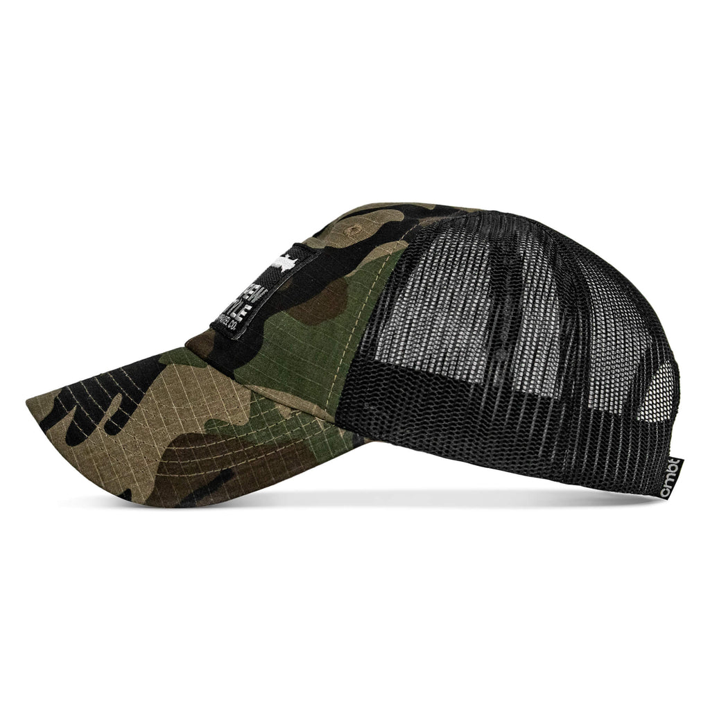 Ripstop PEW PEW LIFESTYLE Patch Low Profile Snapback Hat