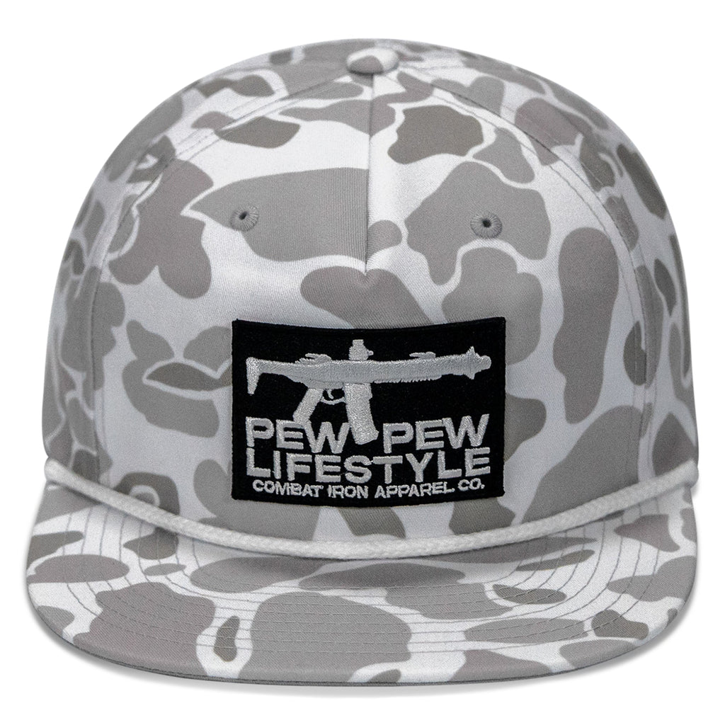 Pew Pew Lifestyle Patch Flatbill Hat