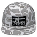 Pew Pew Lifestyle Patch Flatbill Hat