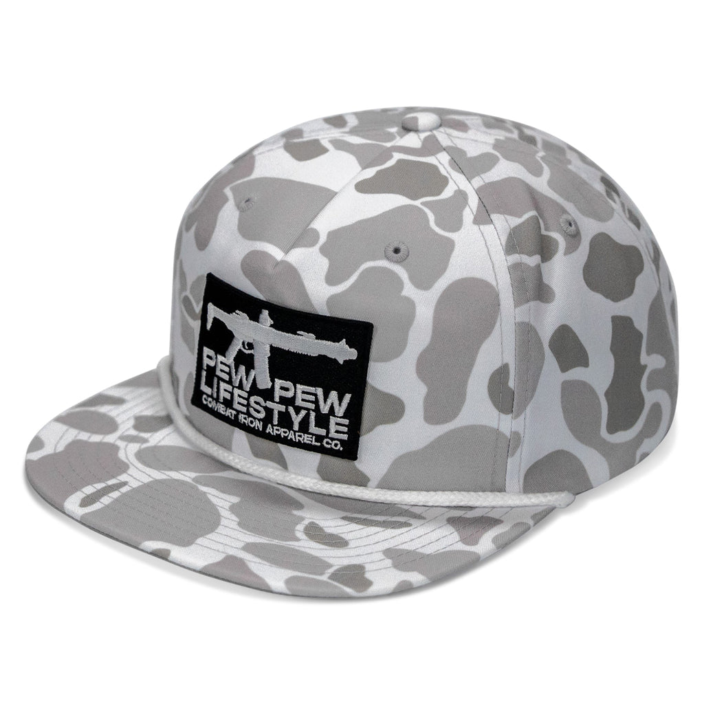 Pew Pew Lifestyle Patch Flatbill Hat