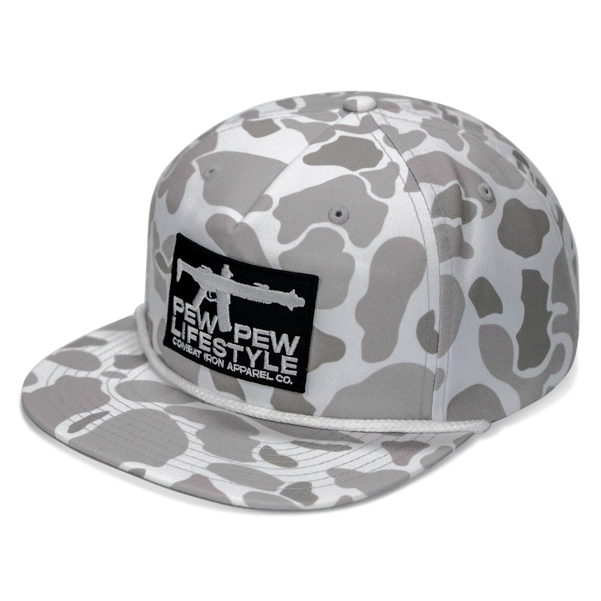 Pew Pew Lifestyle Patch Flatbill Hat