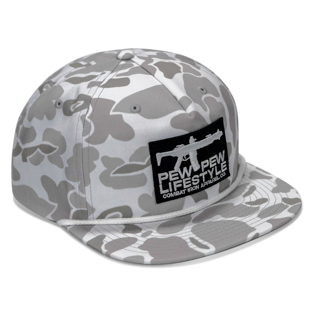Pew Pew Lifestyle Patch Flatbill Hat