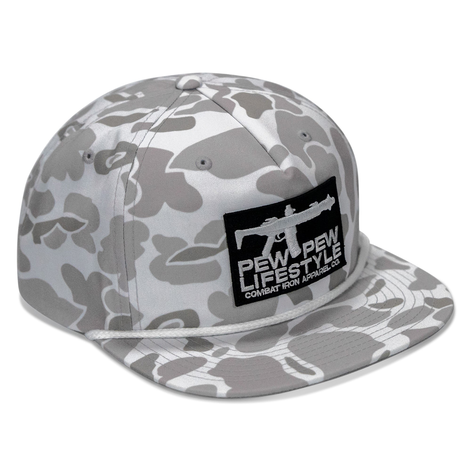 Pew Pew Lifestyle Patch Flatbill Hat