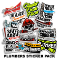 Plumbers Sticker Pack
