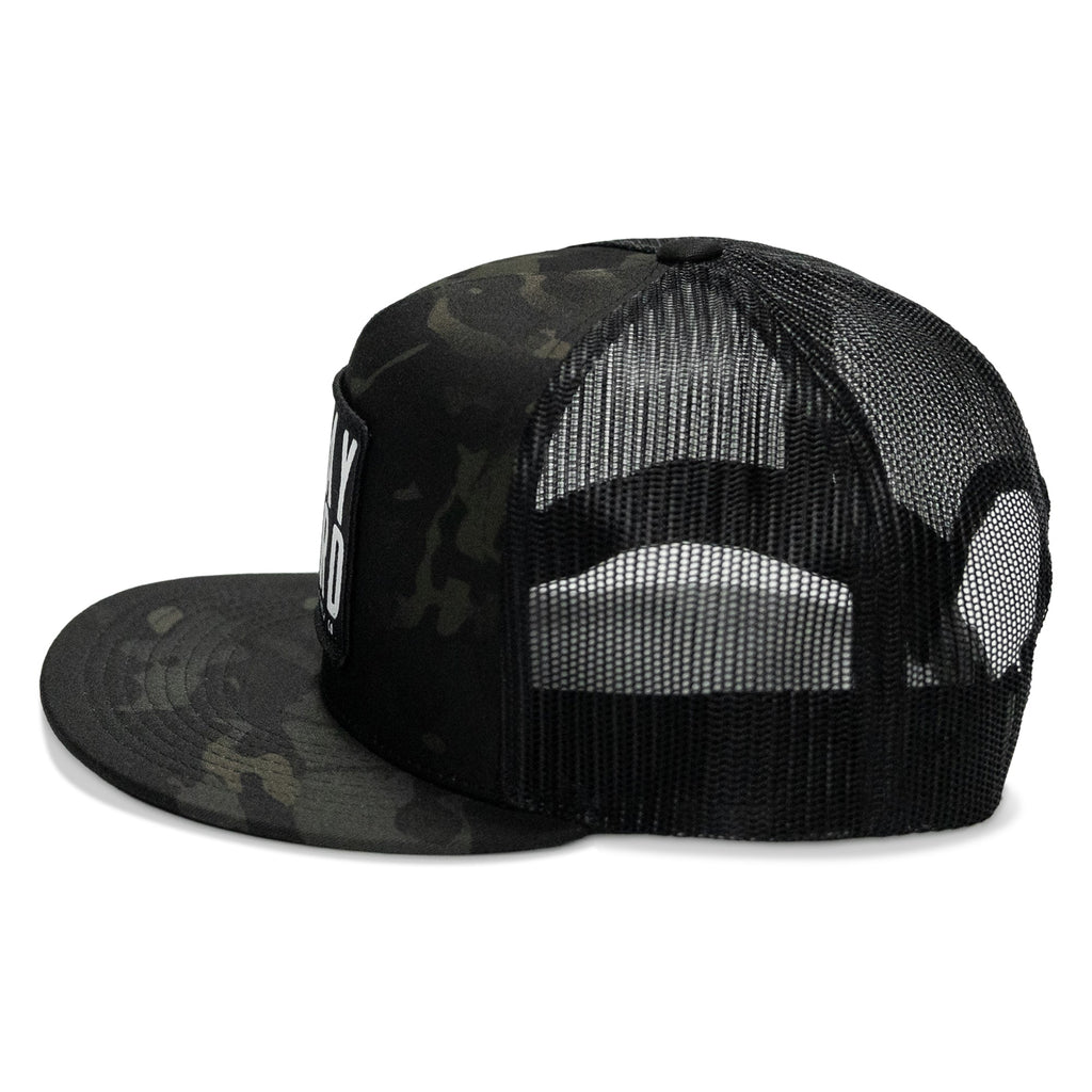 Pray Hard Patch Flatbill Hat