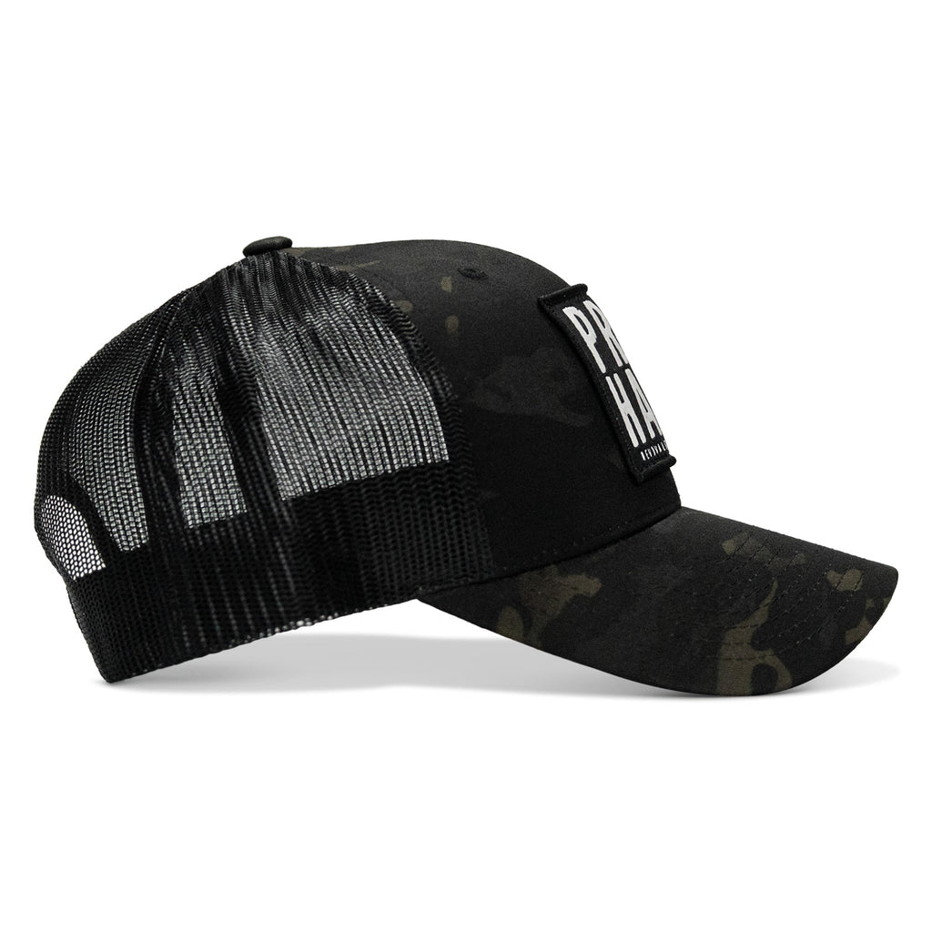 Pray Hard Patch Snapback Hat