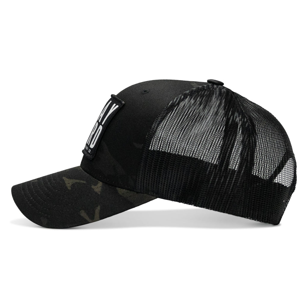Pray Hard Patch Snapback Hat
