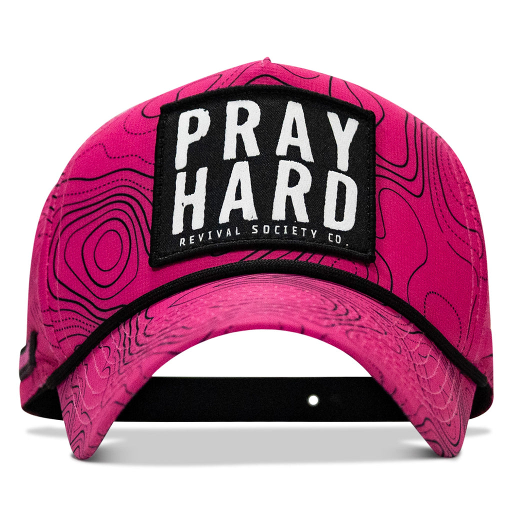 Pray Hard Patch Waterproof Weekender Snapback