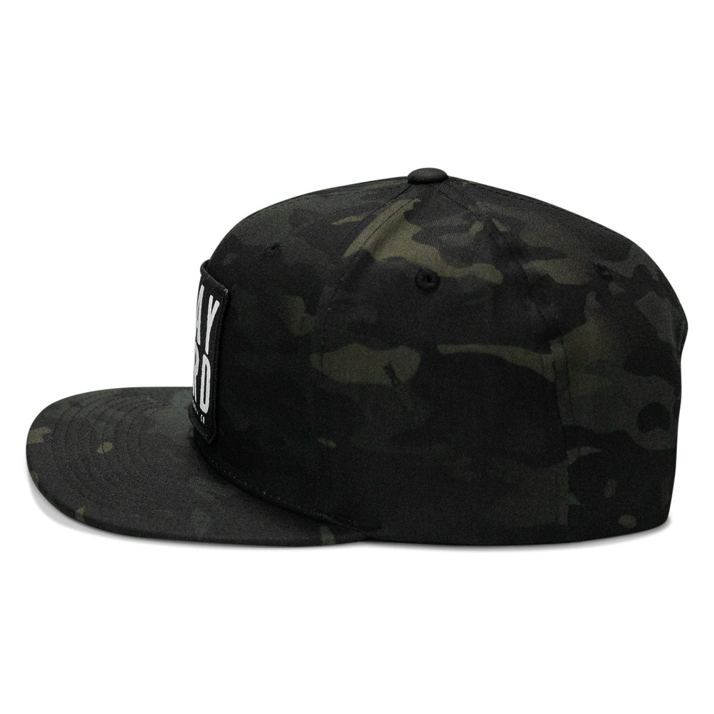 Pray Hard Patch Flatbill Hat
