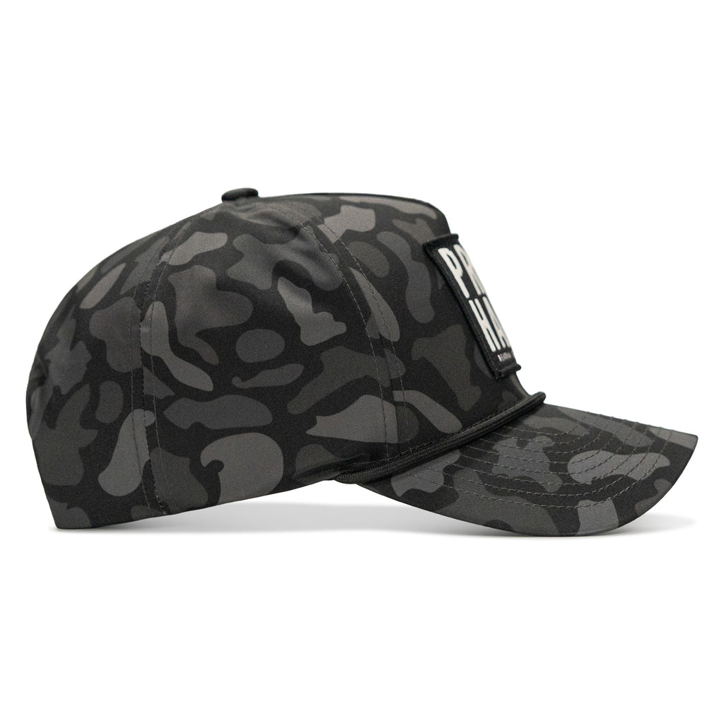 Pray Hard Patch 5 Pannel Rope Snapback
