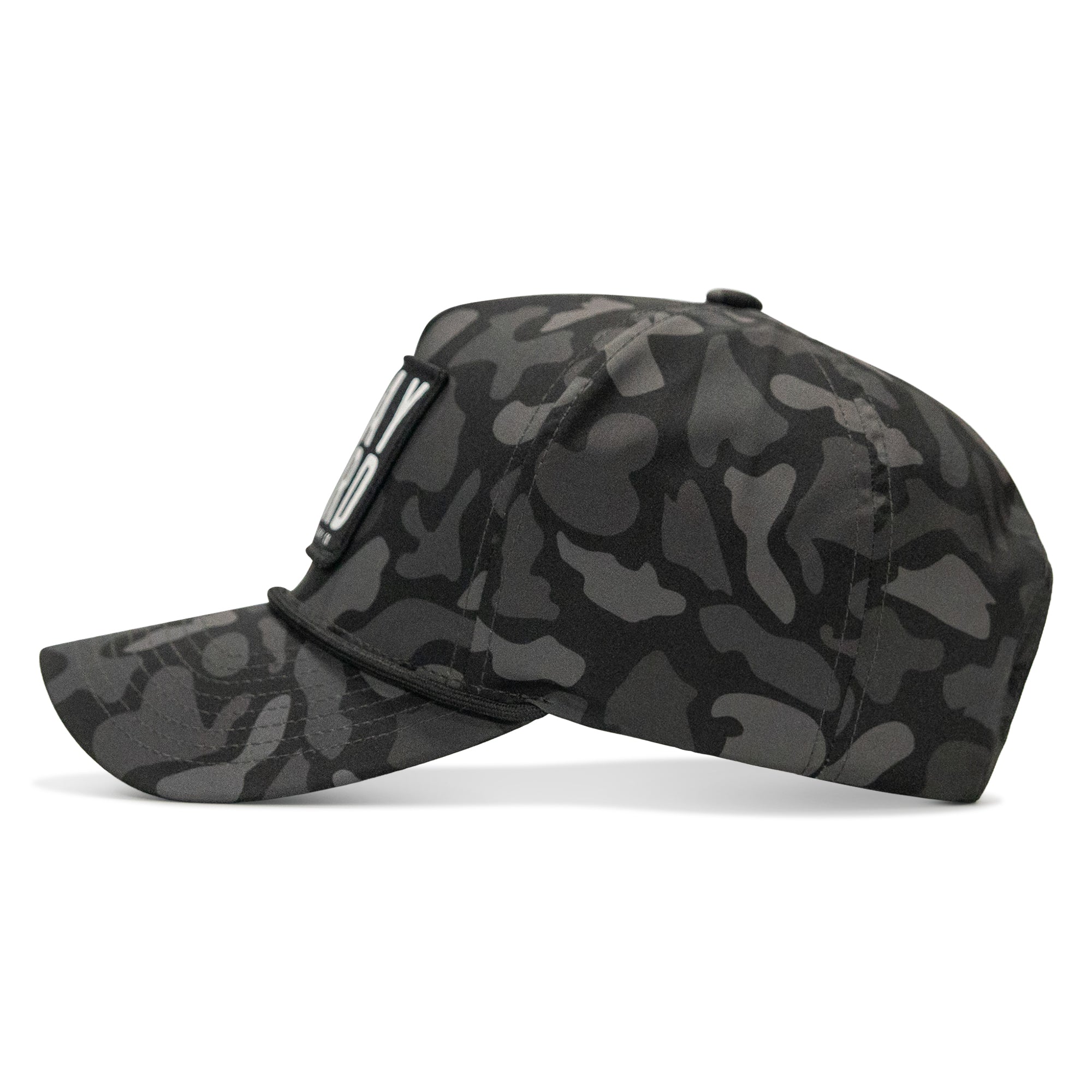 Pray Hard Patch 5 Pannel Rope Snapback