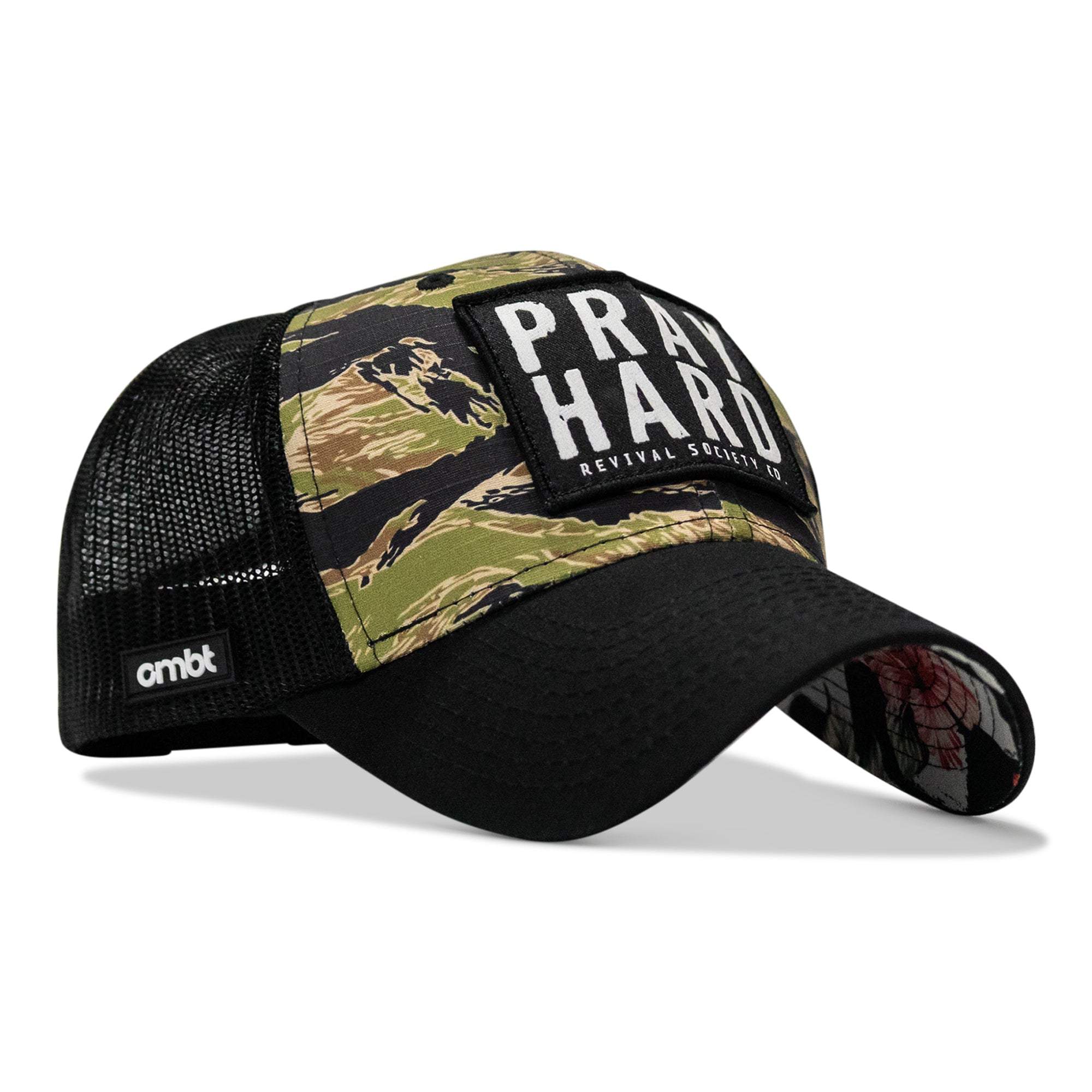 Pray Hard Patch Original Ripstop Snapback Hat
