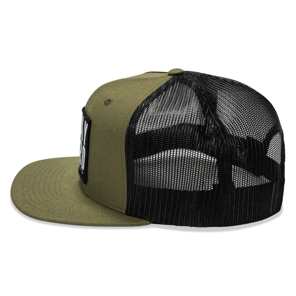 Pray Hard Patch Flatbill Hat