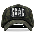 Pray Hard Patch 5 Pannel Rope Snapback