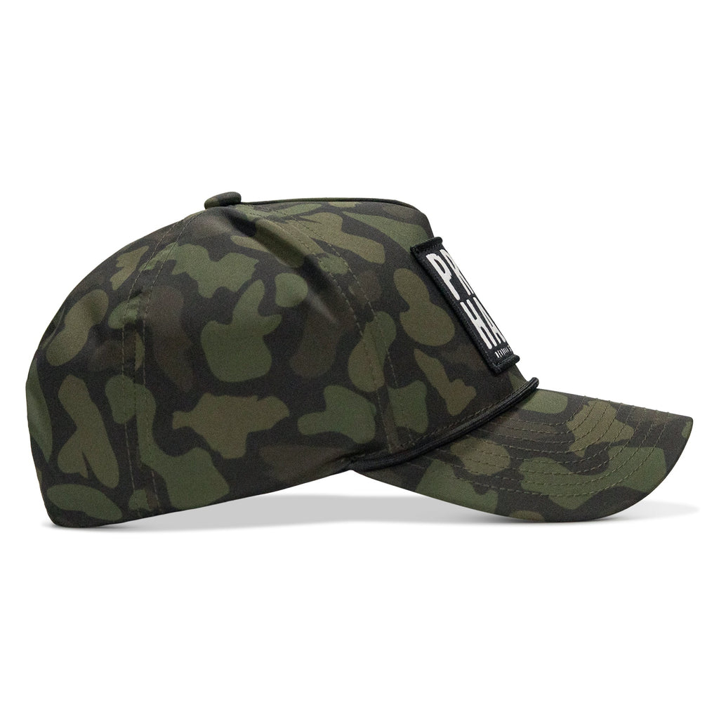 Pray Hard Patch 5 Pannel Rope Snapback
