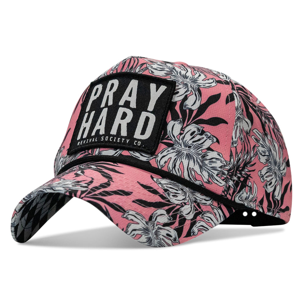 Pray Hard Patch Waterproof Weekender Snapback