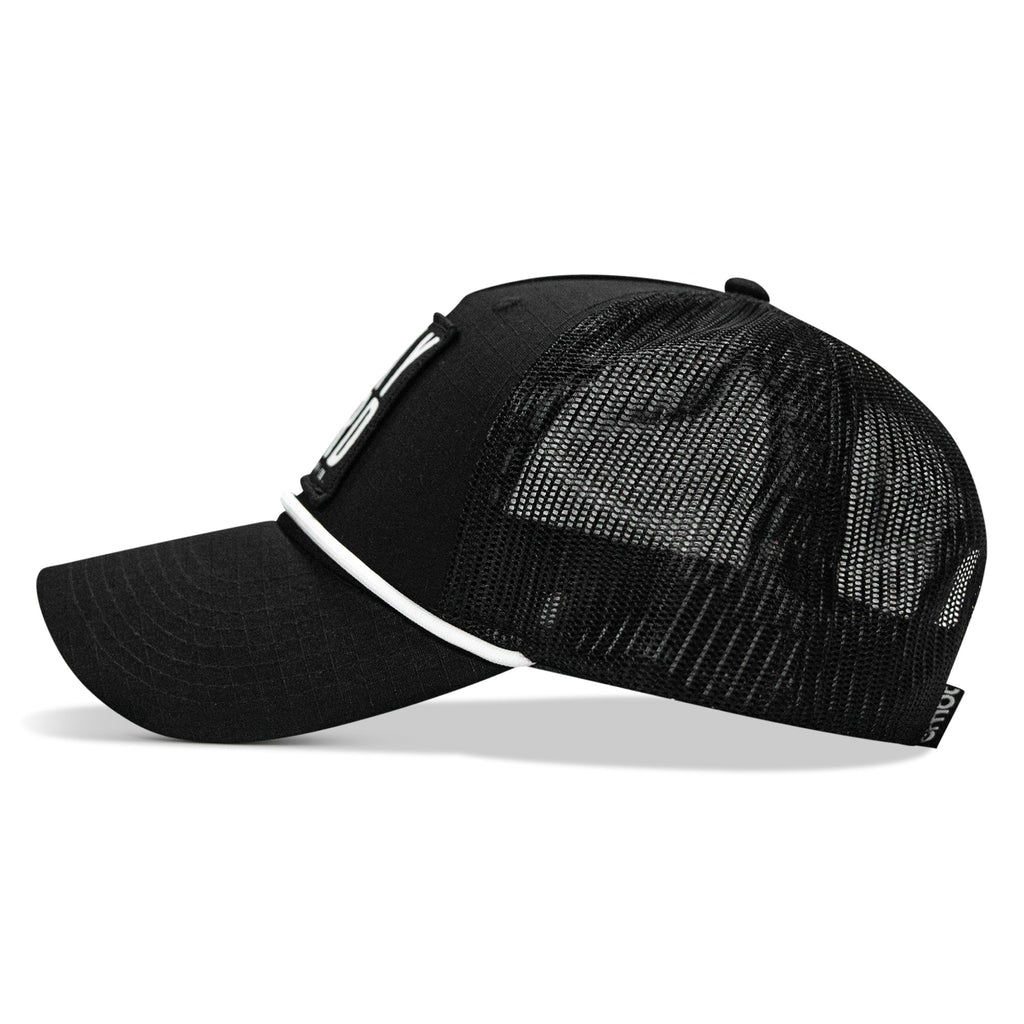 Pray Hard Patch Rope Snapback Hat