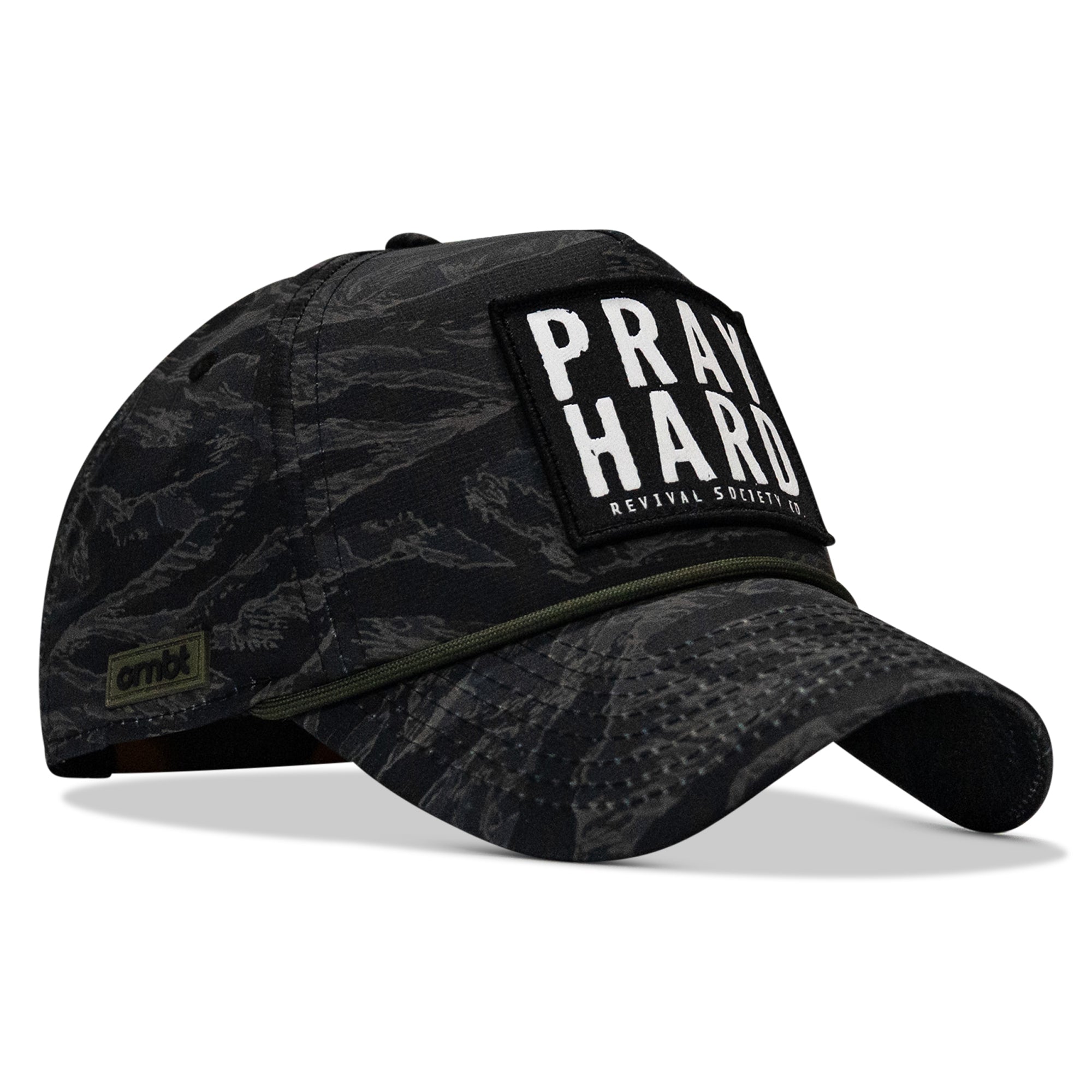 Pray Hard Patch Waterproof Weekender Snapback