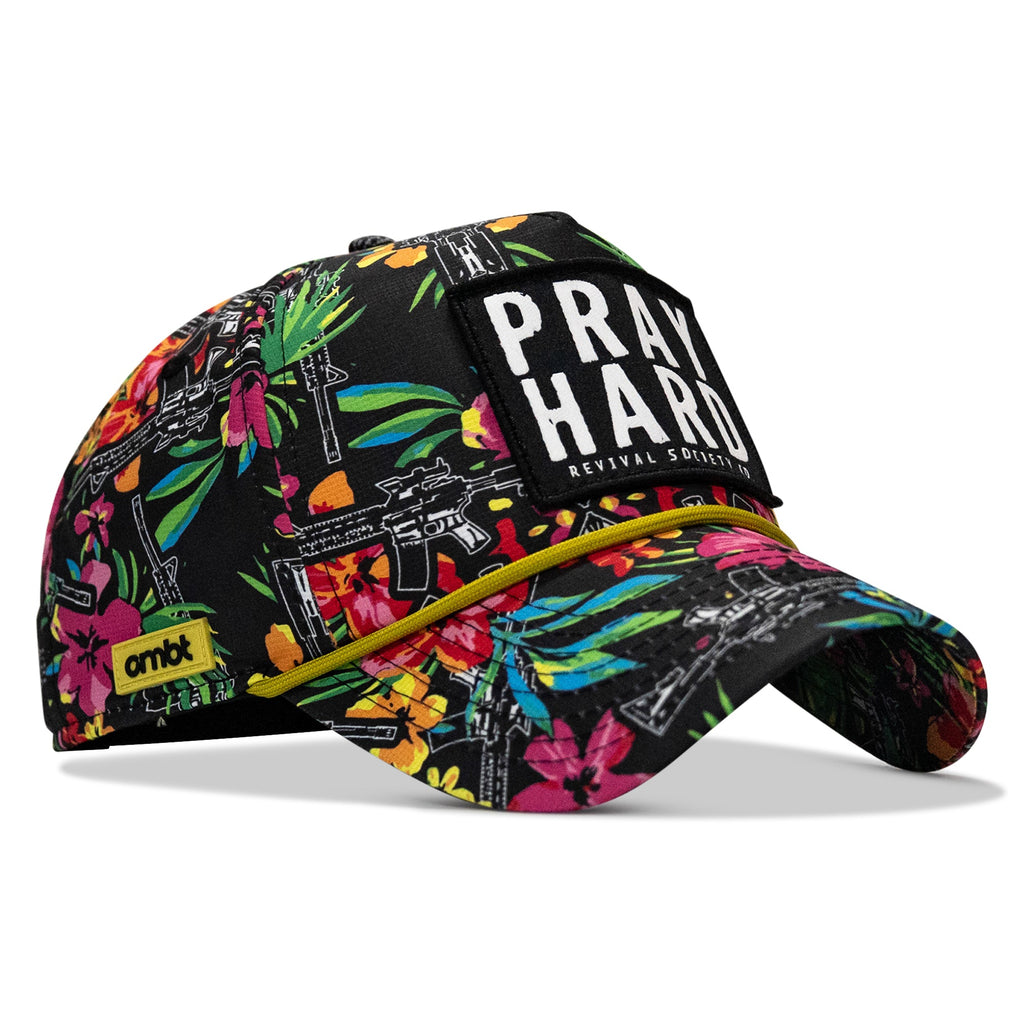 Pray Hard Patch Waterproof Weekender Snapback