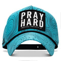 Pray Hard Patch Waterproof Weekender Snapback