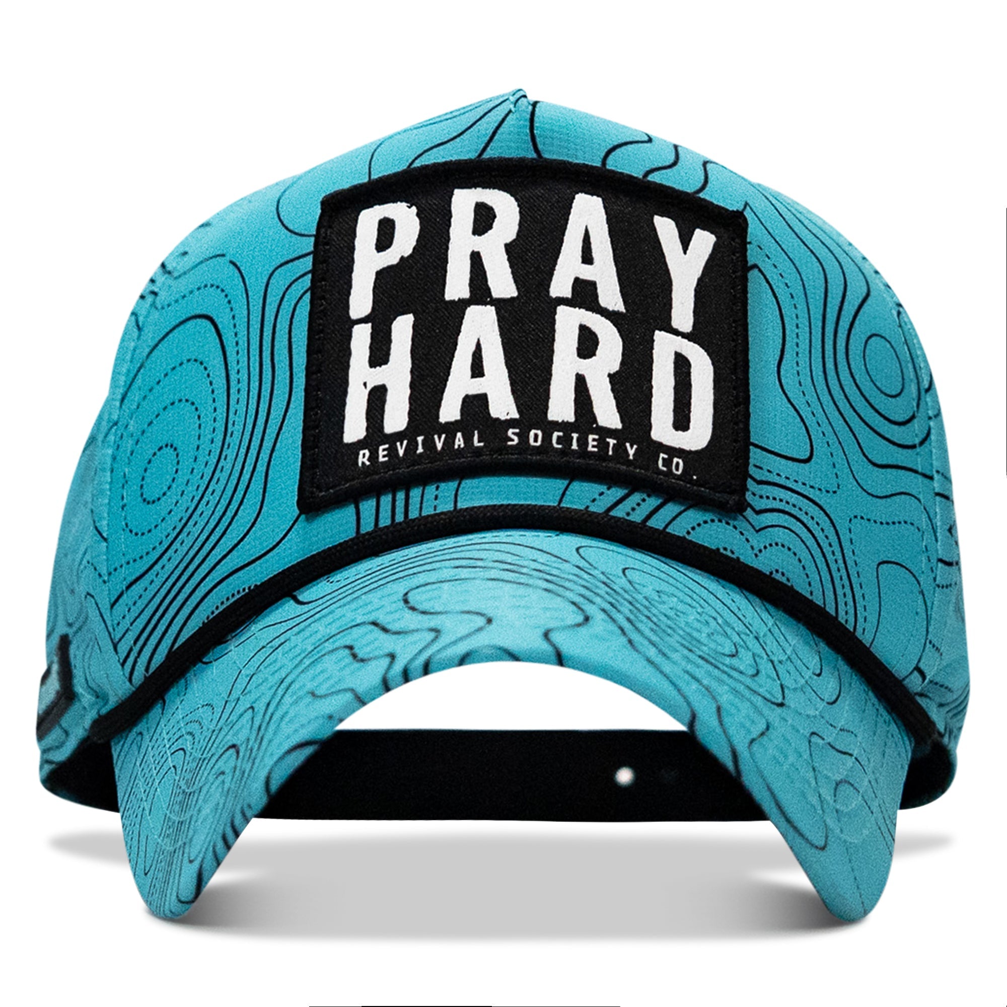 Pray Hard Patch Waterproof Weekender Snapback