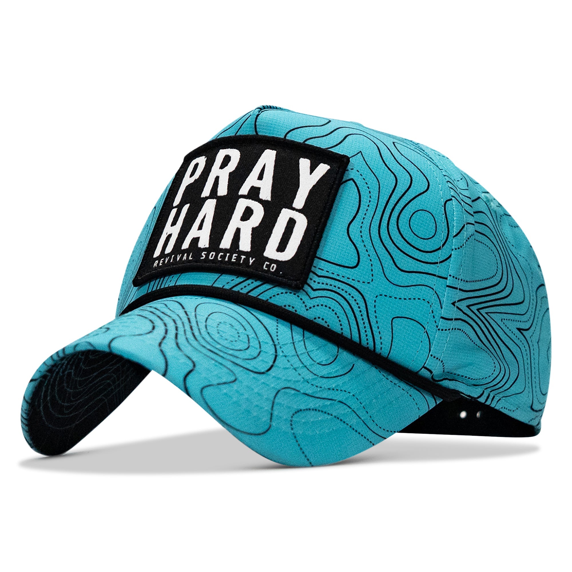 Pray Hard Patch Waterproof Weekender Snapback