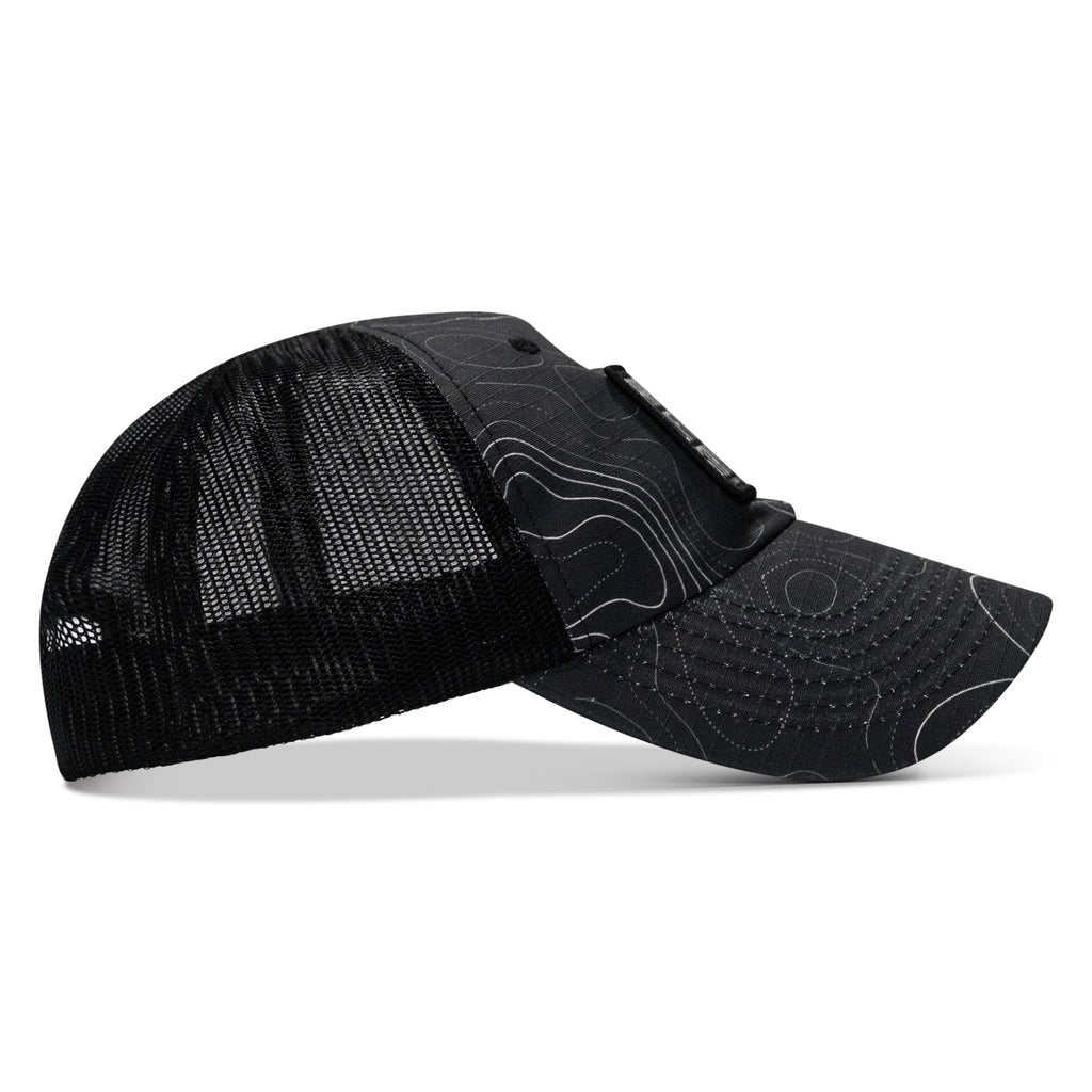Pray Hard. Lift Heavy. Stay Deadly. Patch Tactical Ripstop Mesh Snapback Hat