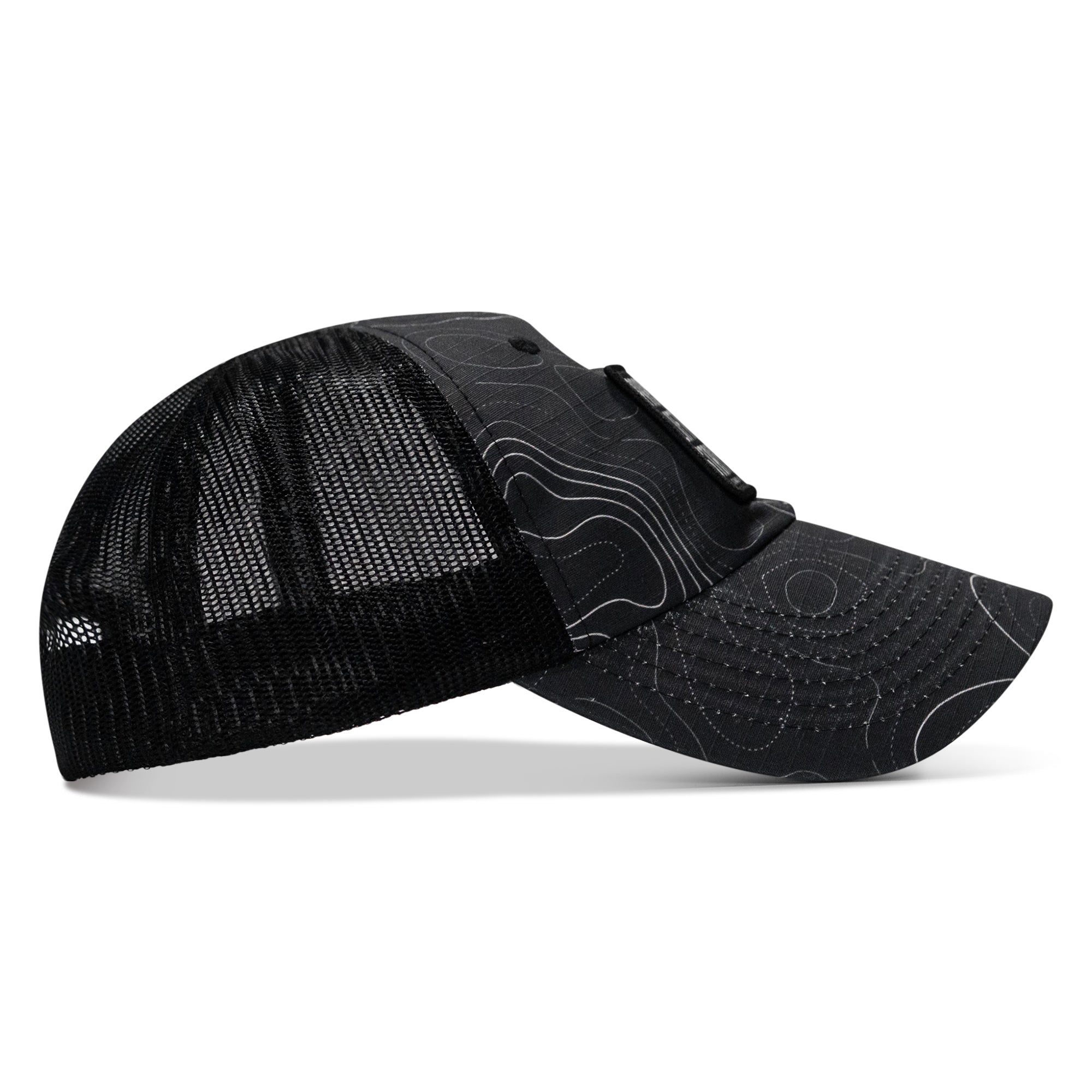 Pray Hard. Lift Heavy. Stay Deadly. Patch Tactical Ripstop Mesh Snapback Hat