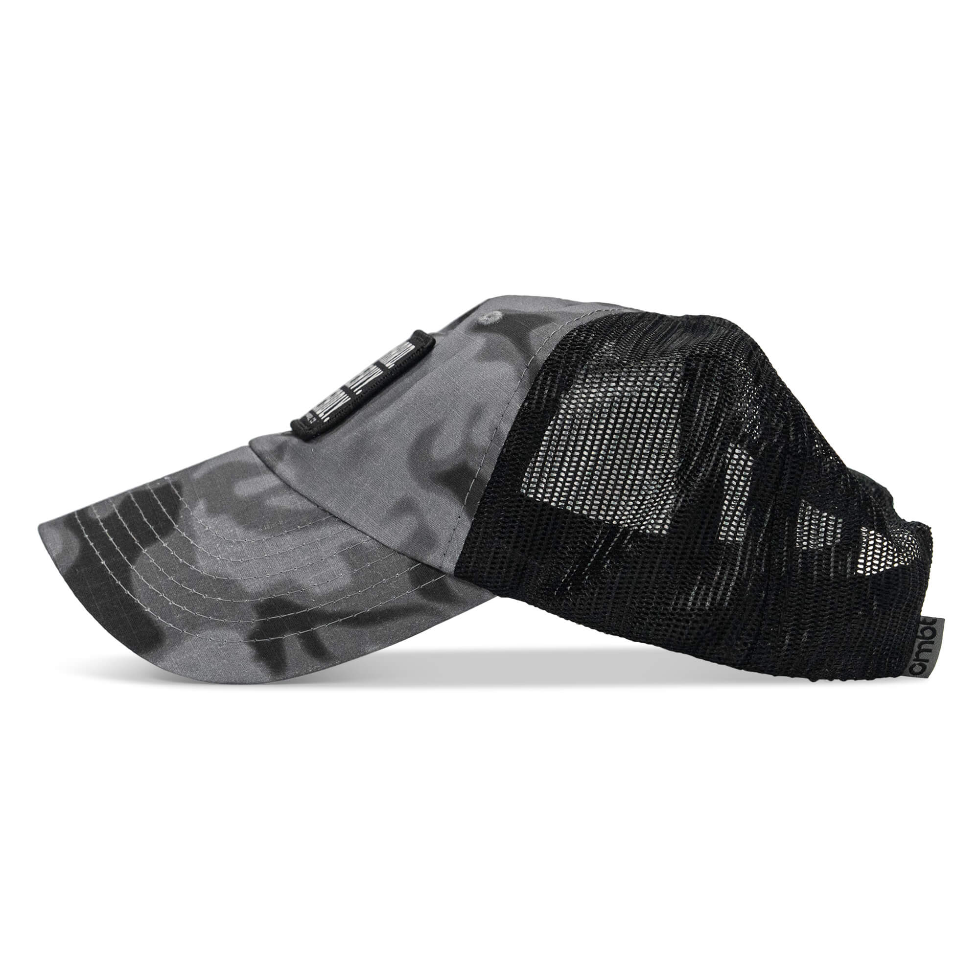 Pray Hard. Lift Heavy. Stay Deadly. Patch Tactical Ripstop Mesh Snapback Hat