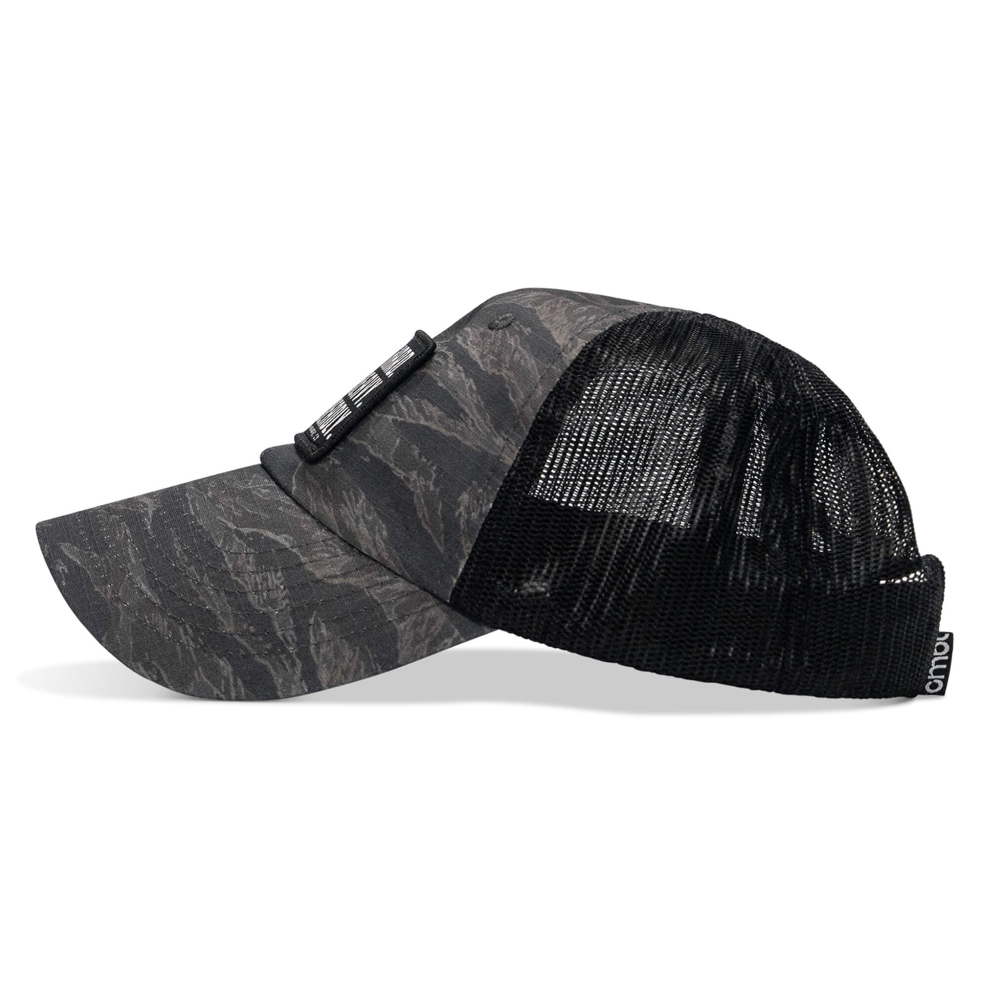 Pray Hard. Lift Heavy. Stay Deadly. Patch Tactical Ripstop Mesh Snapback Hat