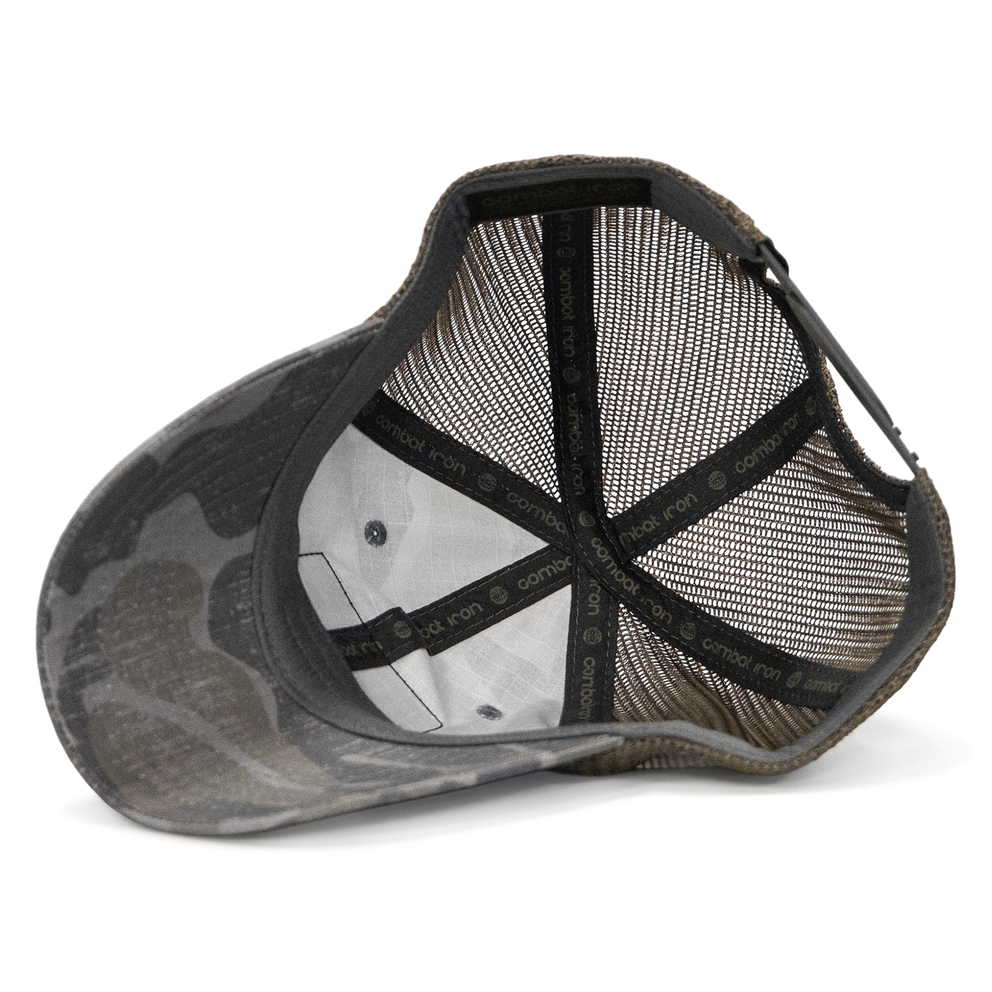 Pray Hard. Lift Heavy. Stay Deadly. Patch Tactical Ripstop Mesh Snapback Hat