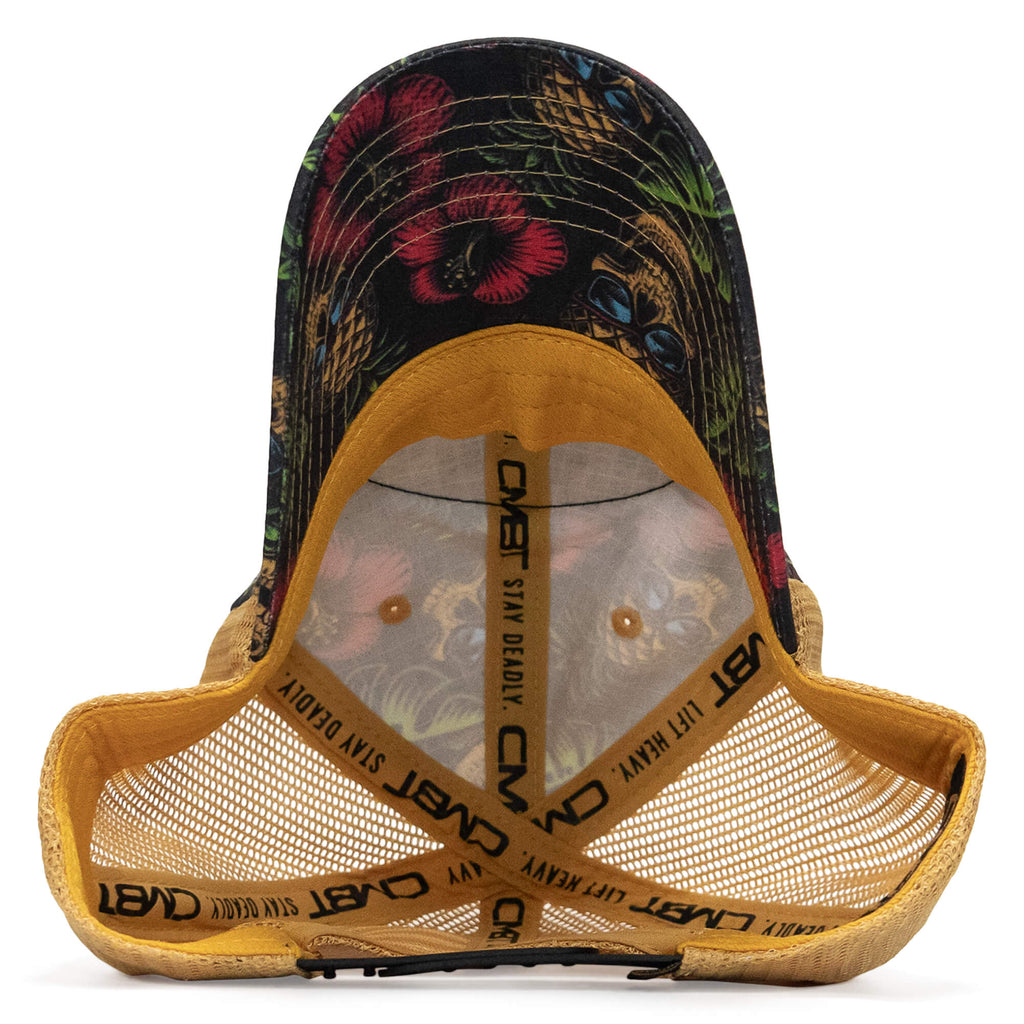 Pray Hard. Lift Heavy. Stay Deadly. Patch Tactical Ripstop Mesh Snapback Hat